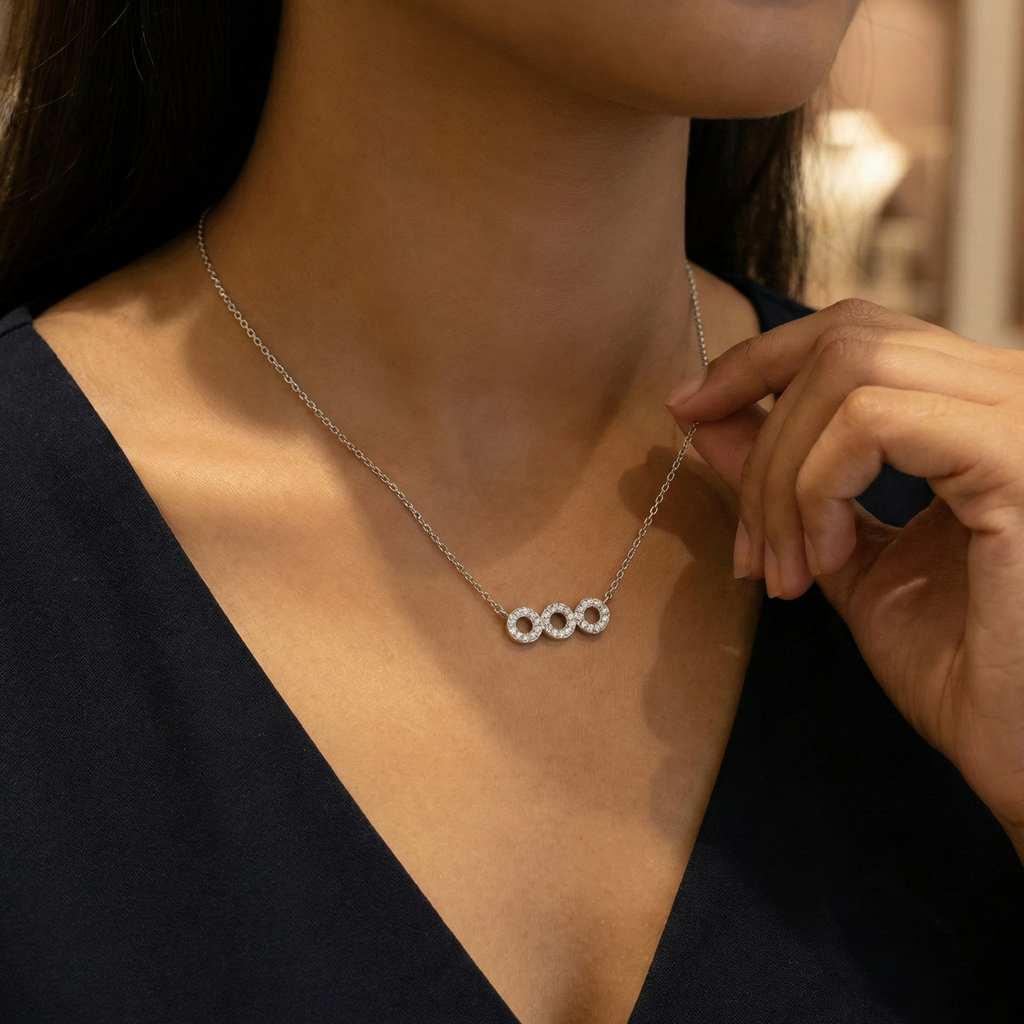 Trinity Circle Necklace